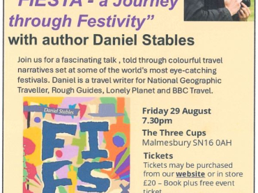 Barn Owl Books- 'Fiesta - A Journey Through Festivity'  with author Daniel Stables